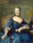 unknow artist Portrait de Emilie Le Tonnelier de Breteuil, marquise du Chatelet painting
